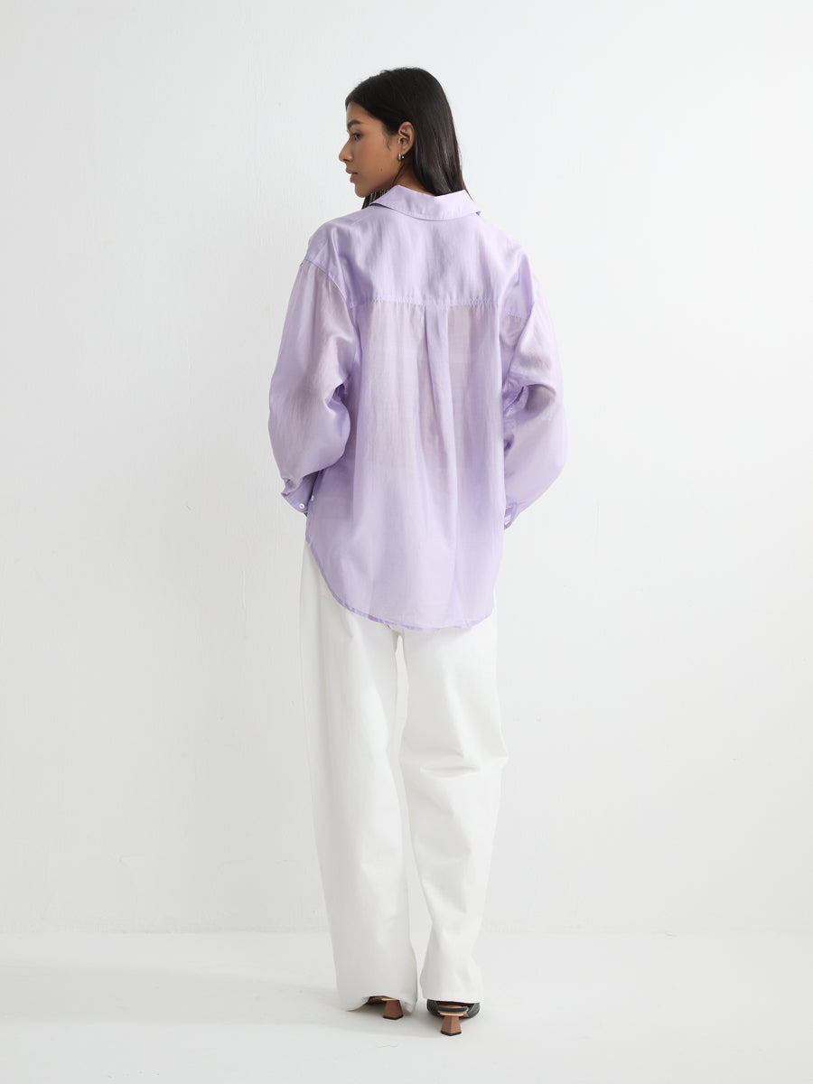 Relaxed Lyocell Shirt
