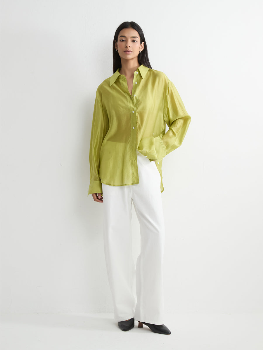 Relaxed Lyocell Shirt