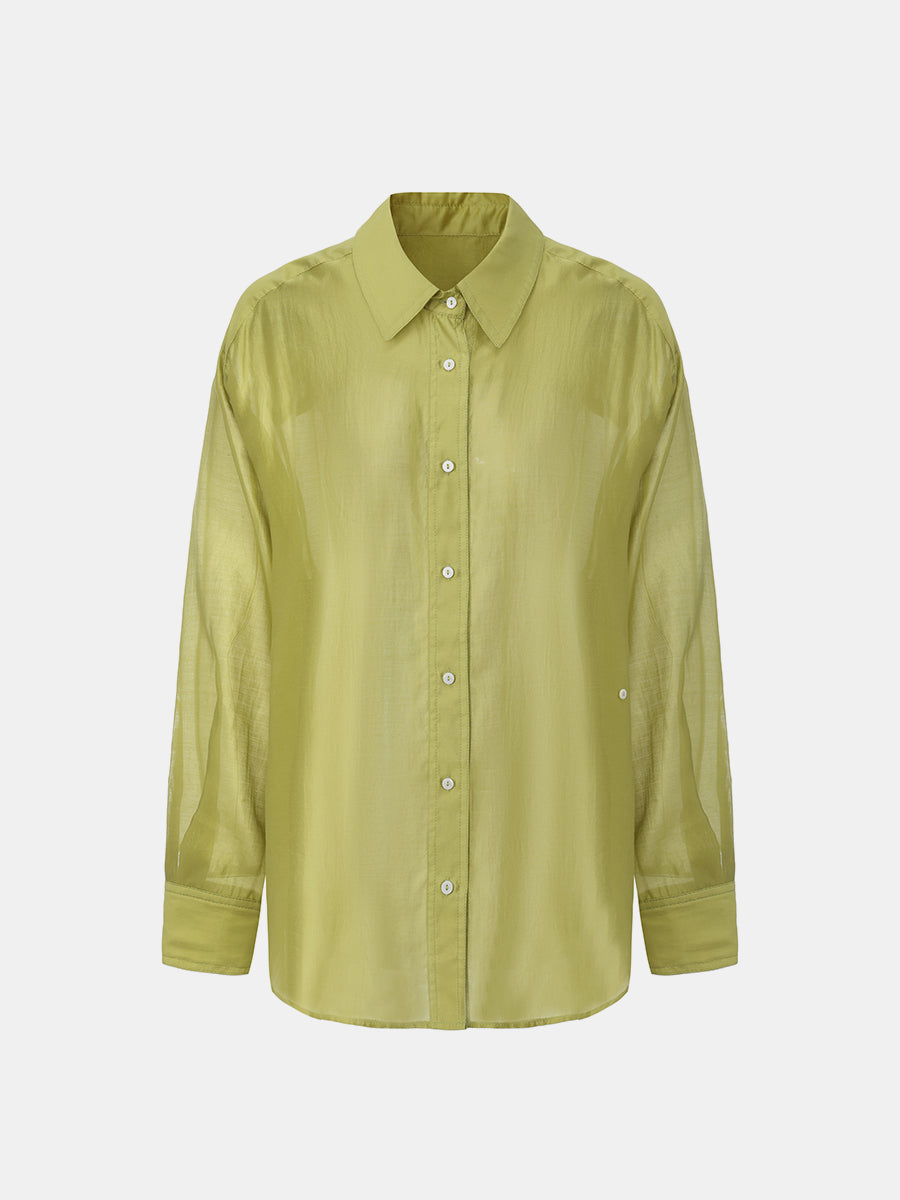 Relaxed Lyocell Shirt
