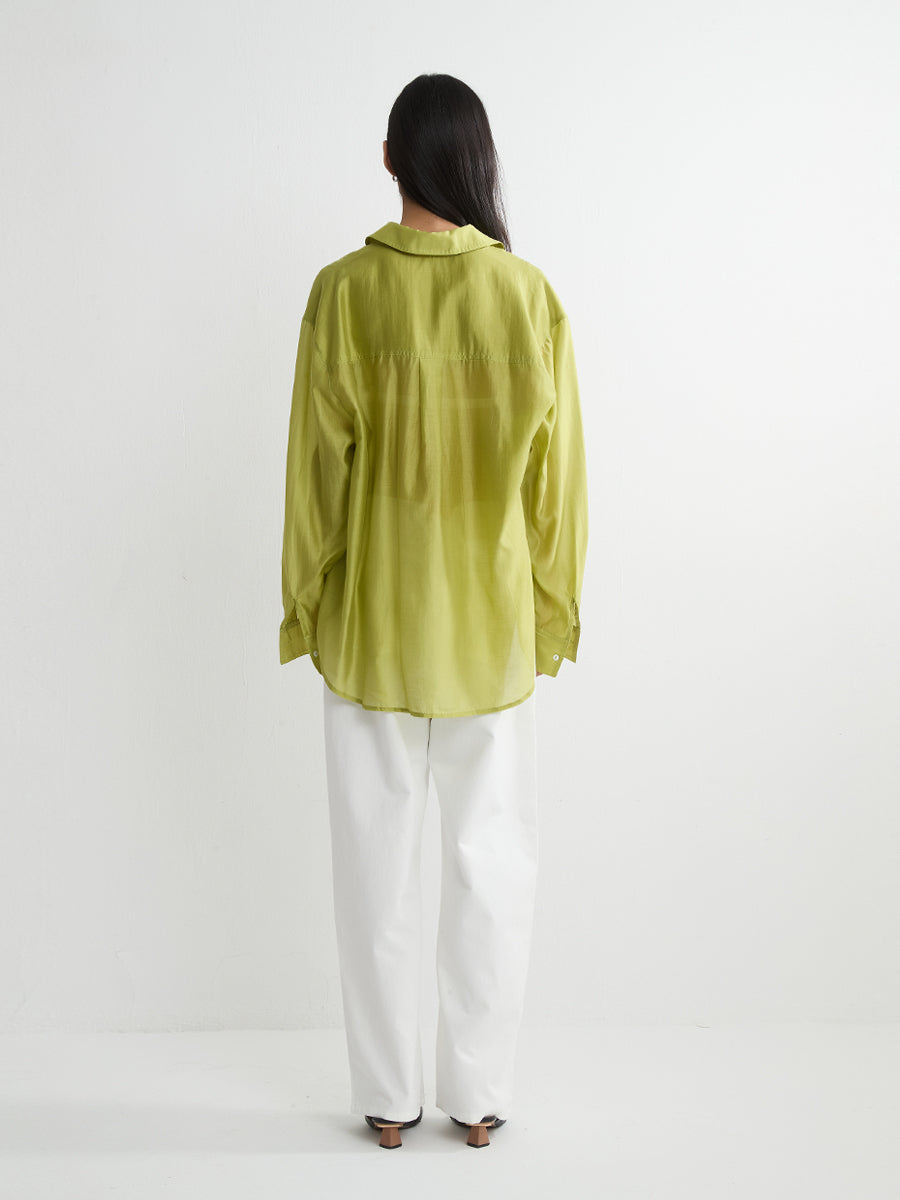 Relaxed Lyocell Shirt