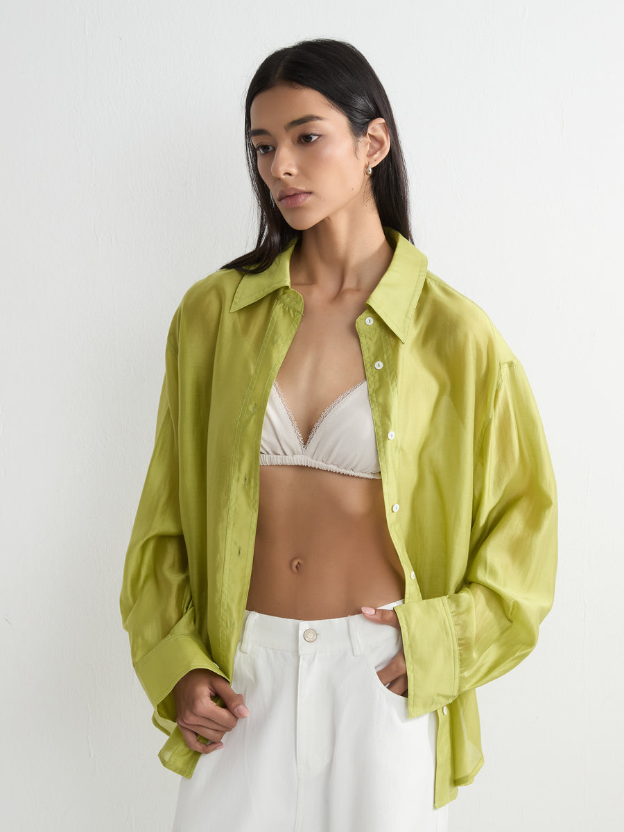Relaxed Lyocell Shirt