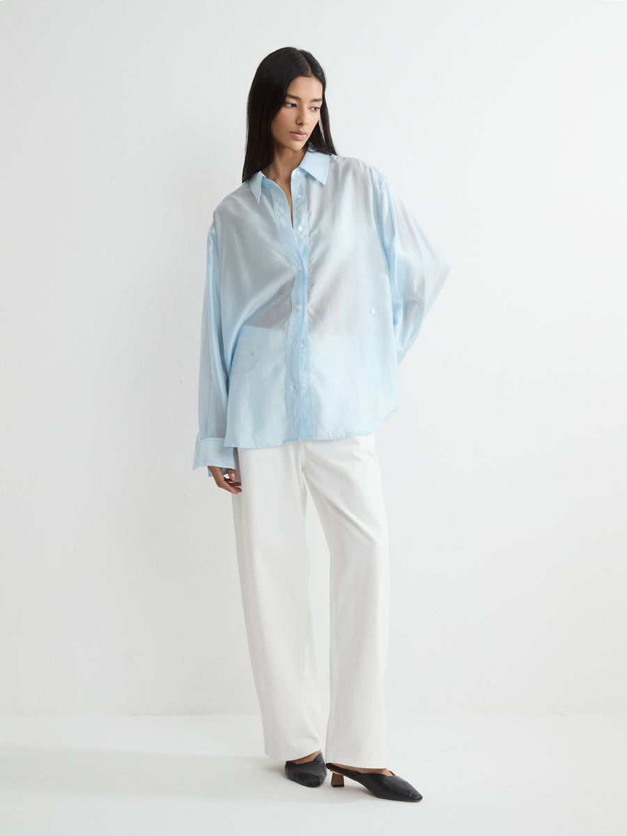 Relaxed Lyocell Shirt