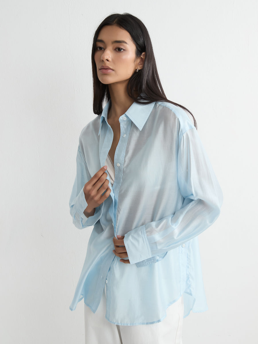 Relaxed Lyocell Shirt