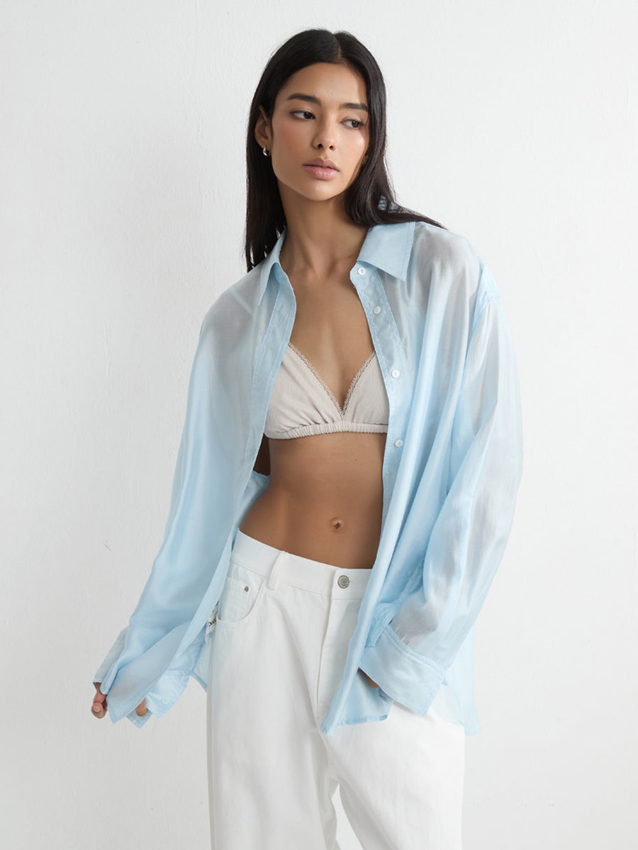 Relaxed Lyocell Shirt