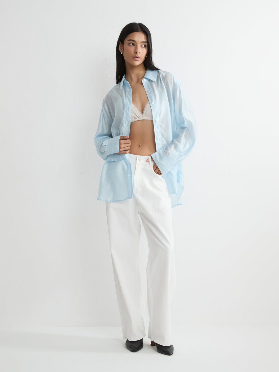 Relaxed Lyocell Shirt