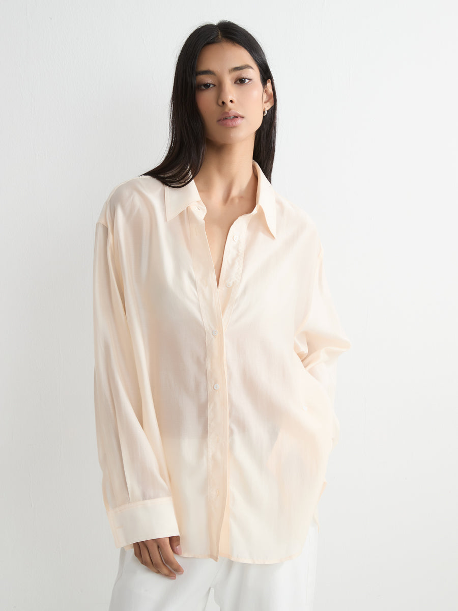 Relaxed Lyocell Shirt