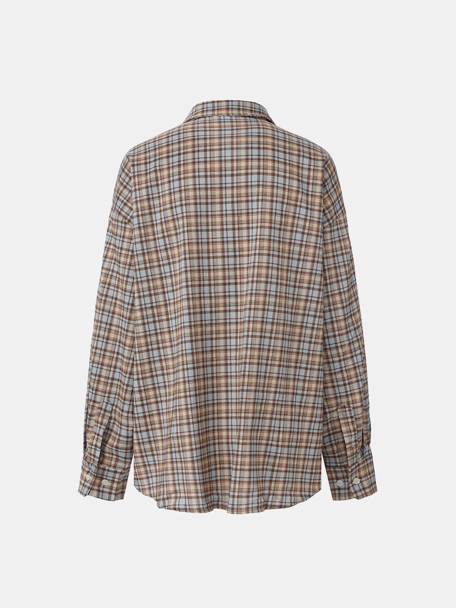 Checked Loose Fit Shirt
