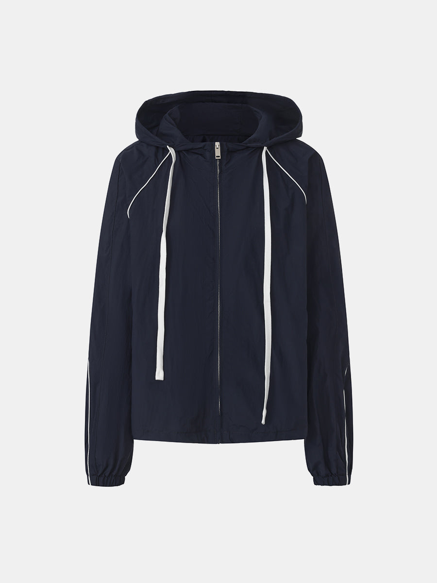 Hooded Zip-Up Jacket