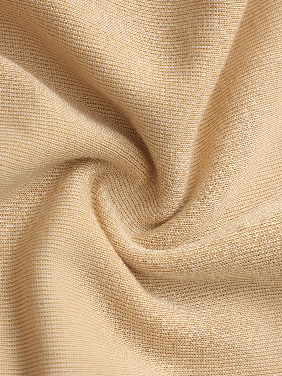 Wrap-Front Ribbed Top