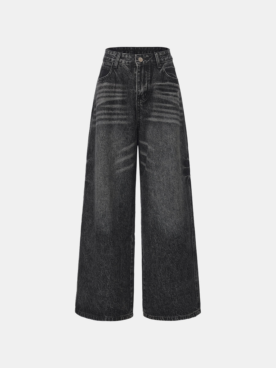 Mid-Rise Baggy Jeans