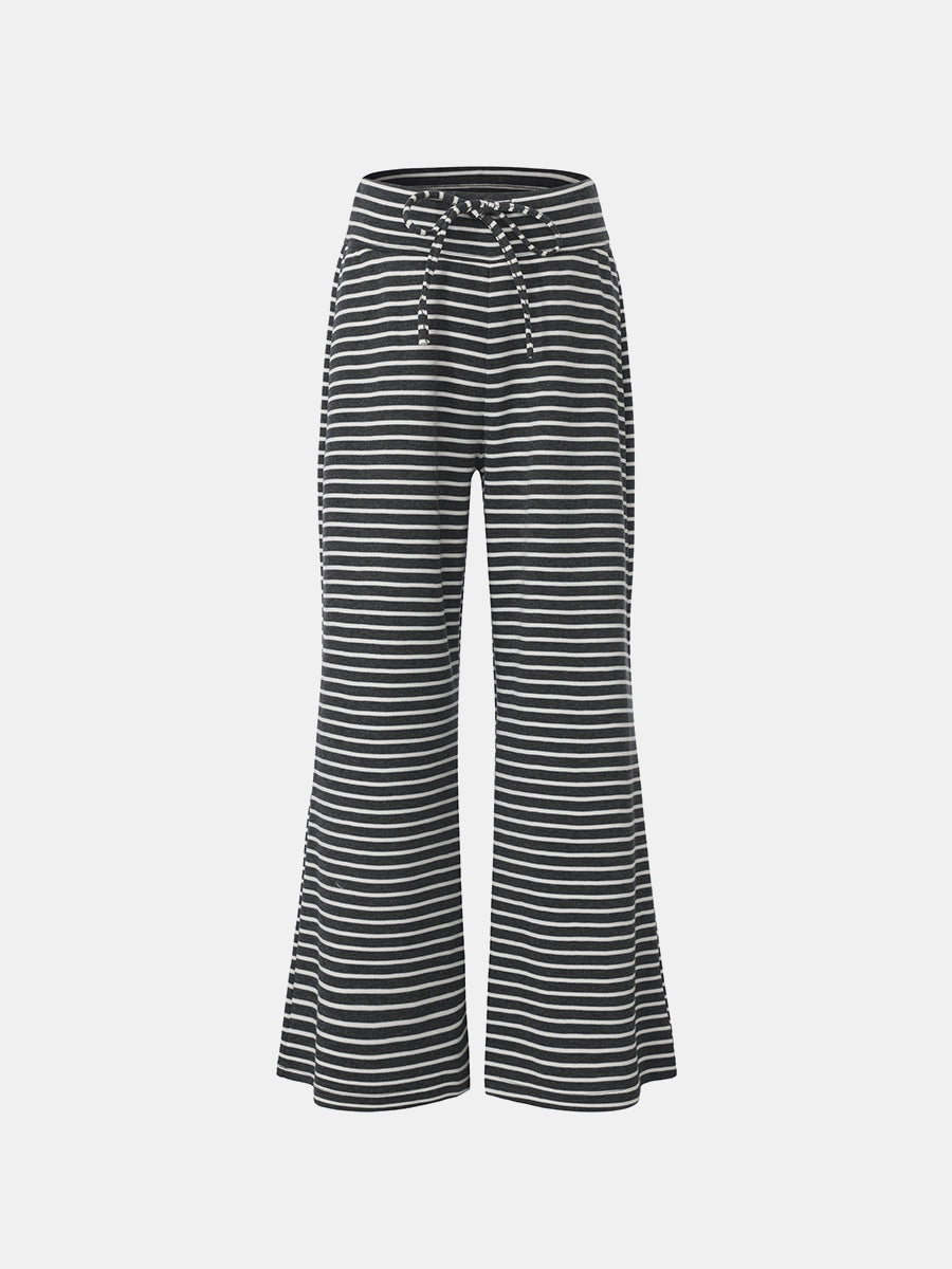 Striped Flare Sweatpant