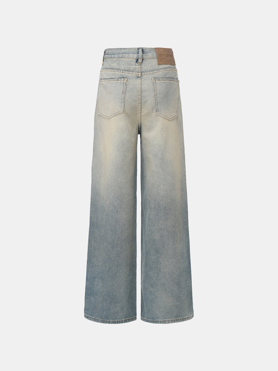 Relaxed Rhinestone Jeans