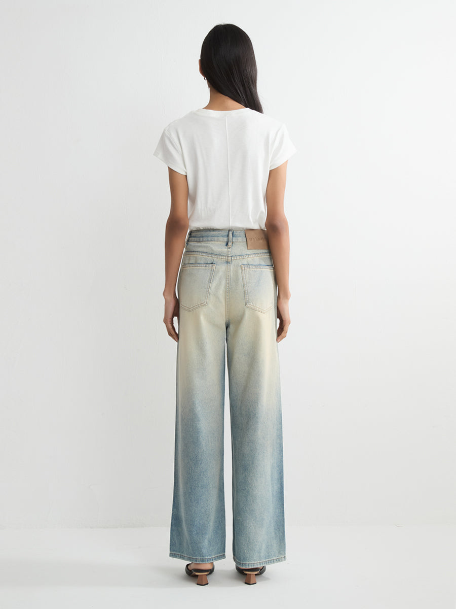 Relaxed Rhinestone Jeans