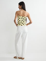 High-Rise Straight Jeans