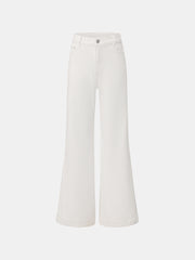 Mid-Rise Wide-Leg Jeans