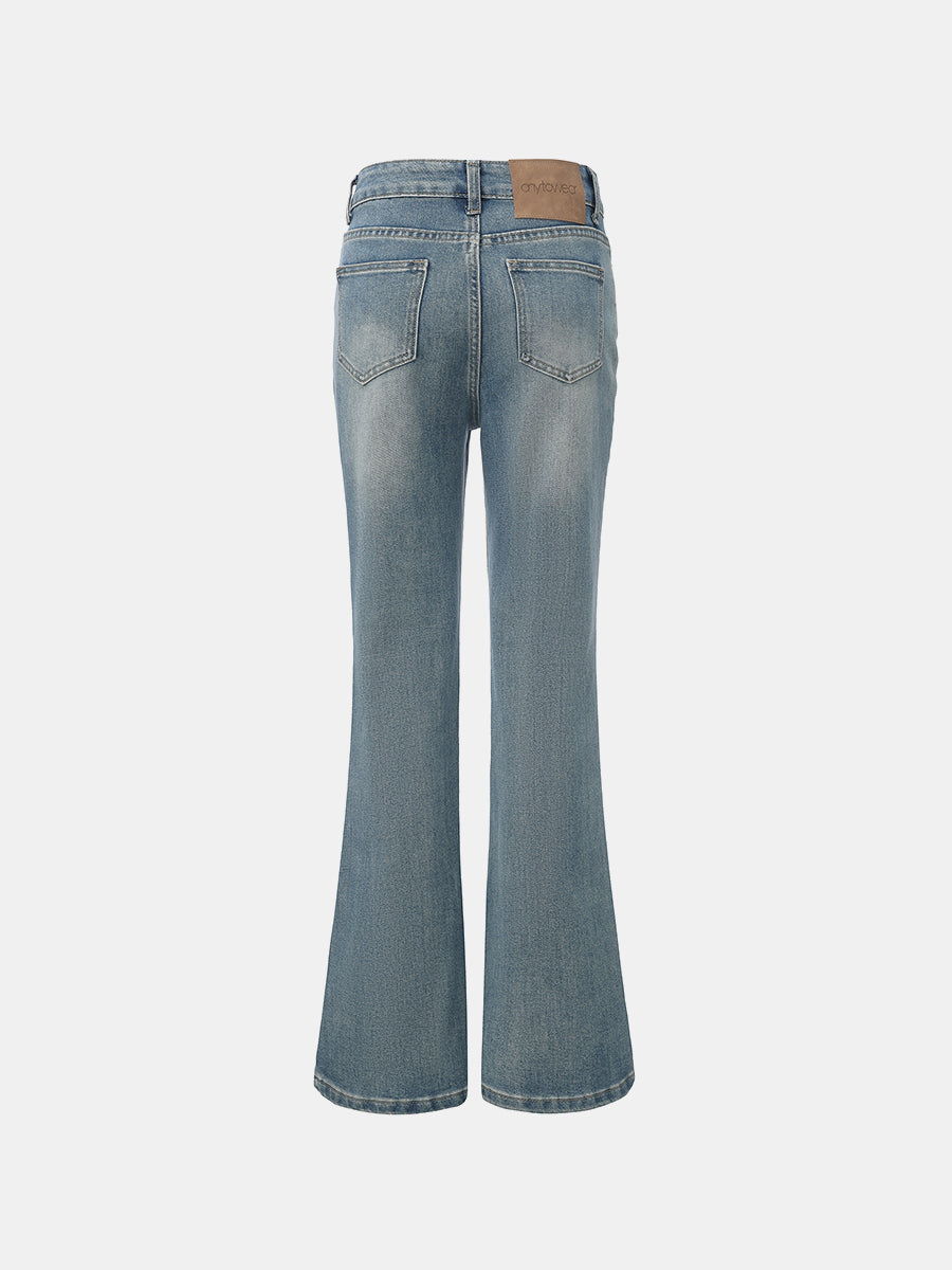 Mid-Rise Flare Jean