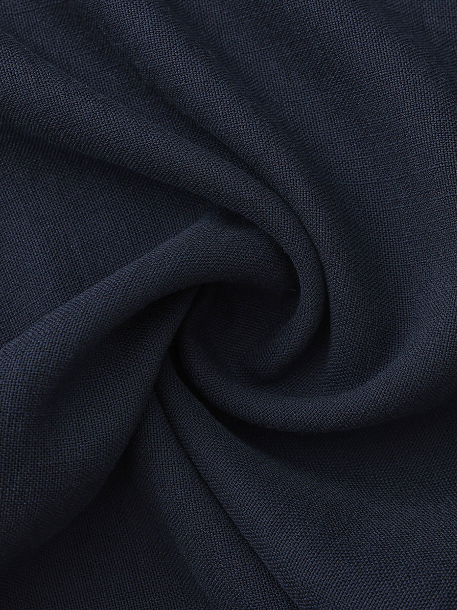 Lyocell Mid-Rise Wide-Leg Pant