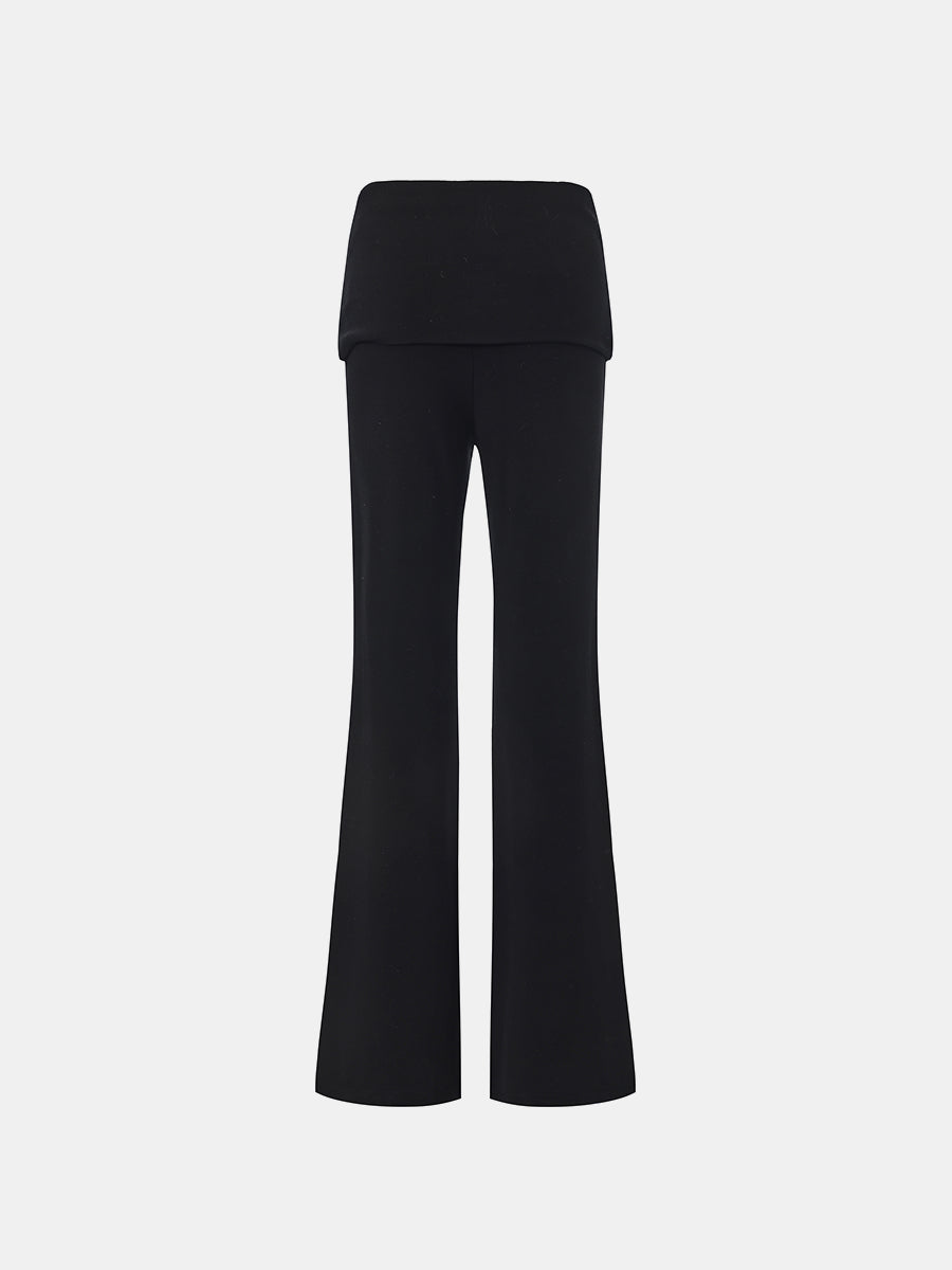 Foldover Sports Casual Pant