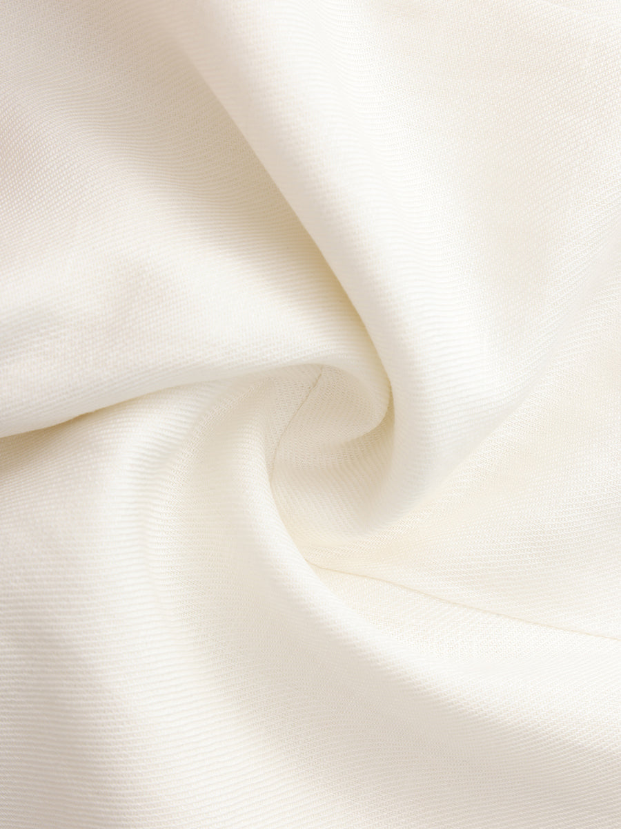 High-Rise Linen Blend Short