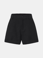 Lace-Trimmed  Short