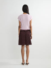 Polka Dot Midi Skirt
