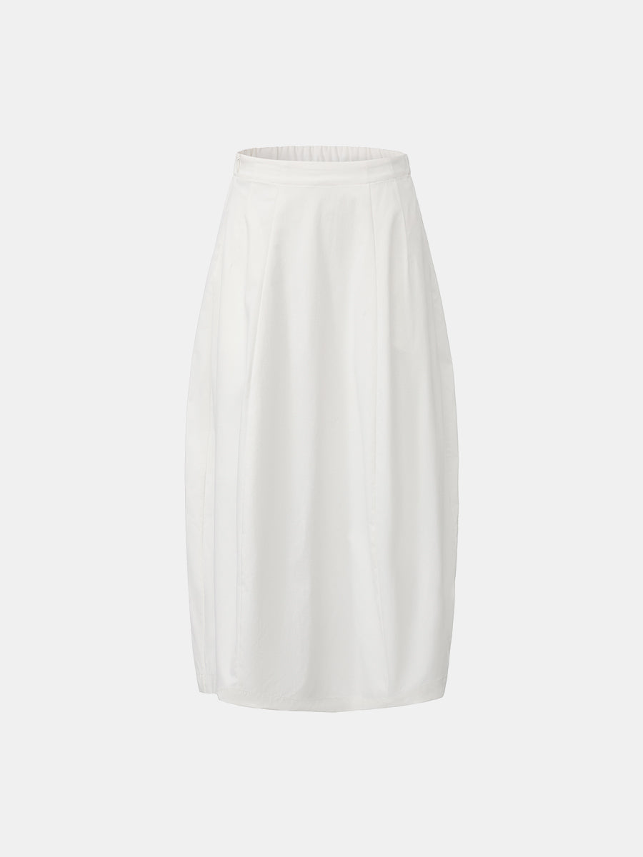 Classic A-Line Midi Skirt