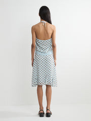 Polka Dot Midi Skirt