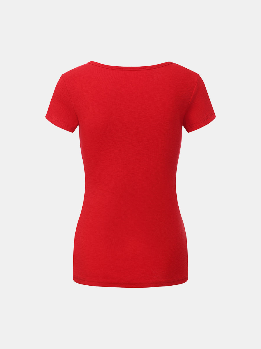 V-Neck Jersey T-Shirt
