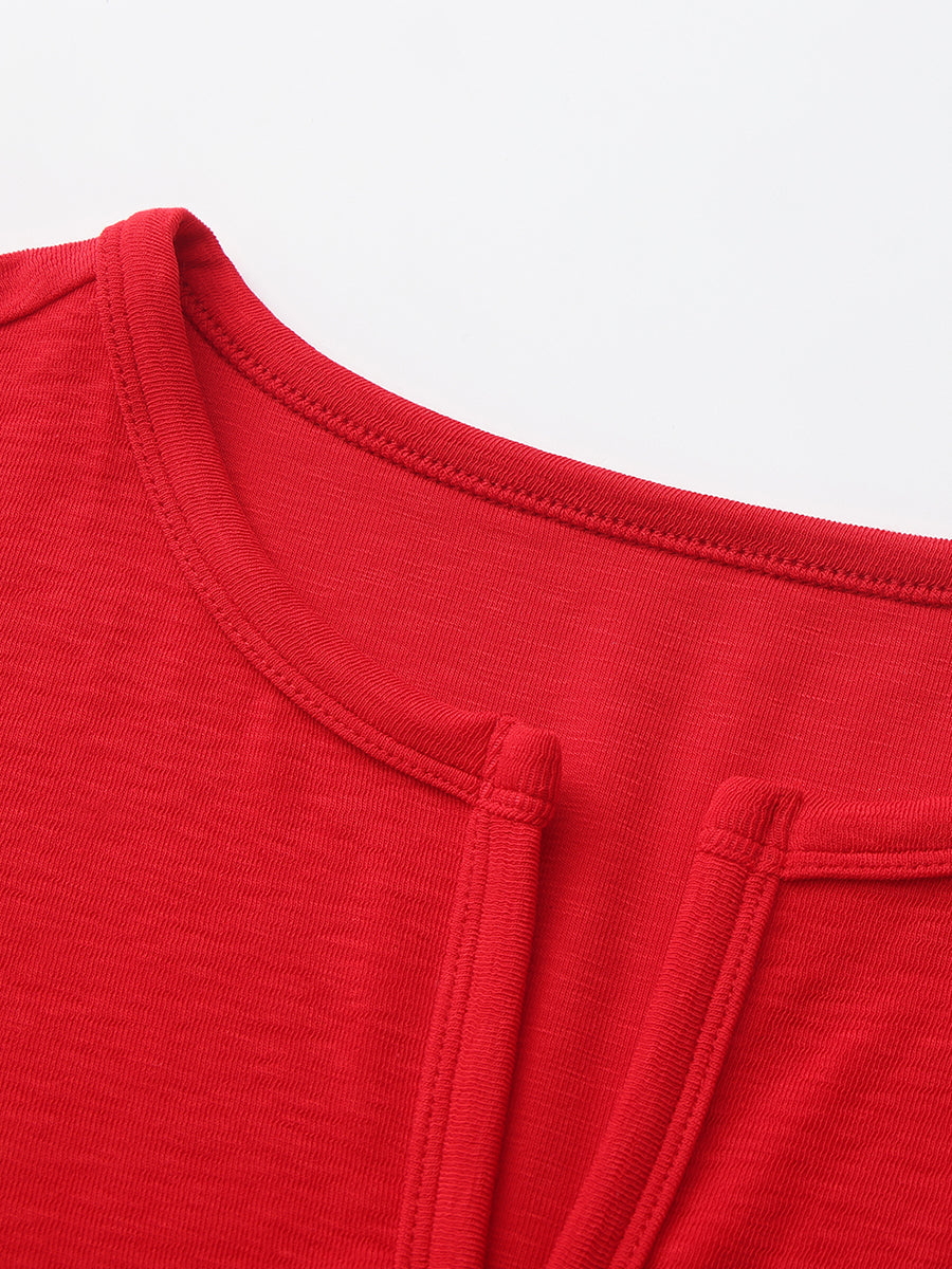 V-Neck Jersey T-Shirt