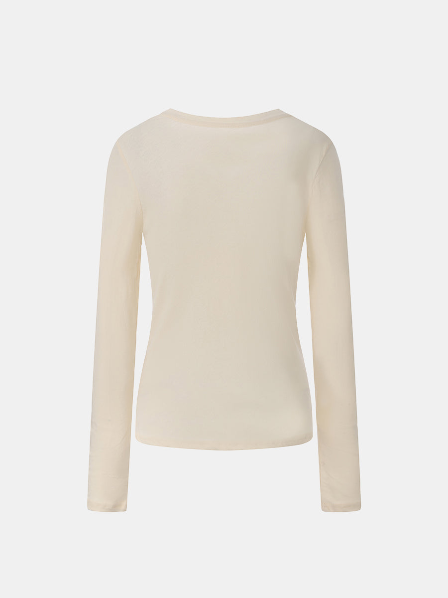 Double-Layer Cotton Longsleeve