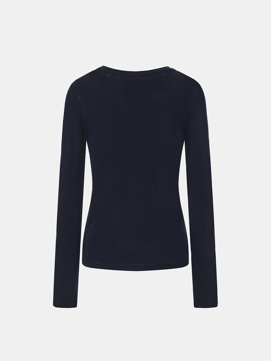 Double-Layer Cotton Longsleeve