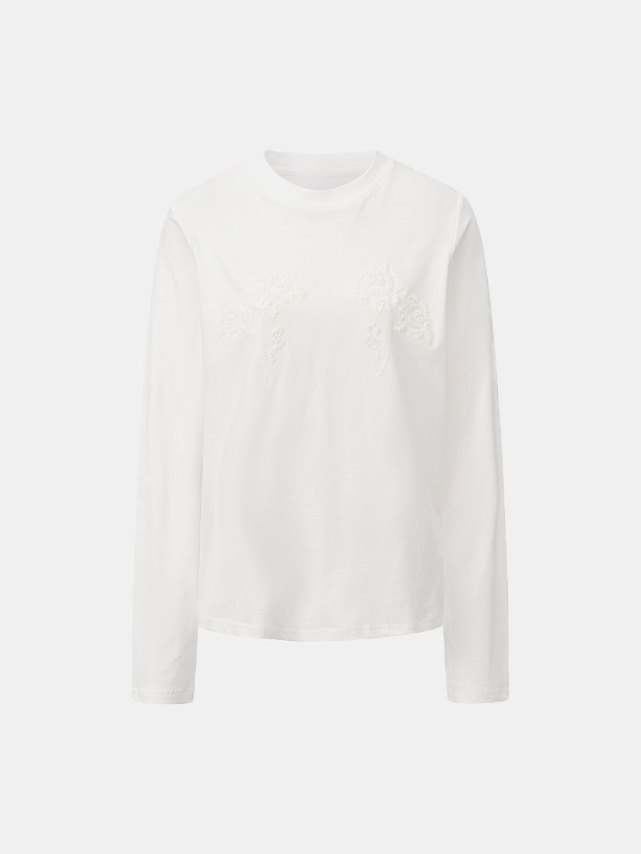 Floral Embroidered Top