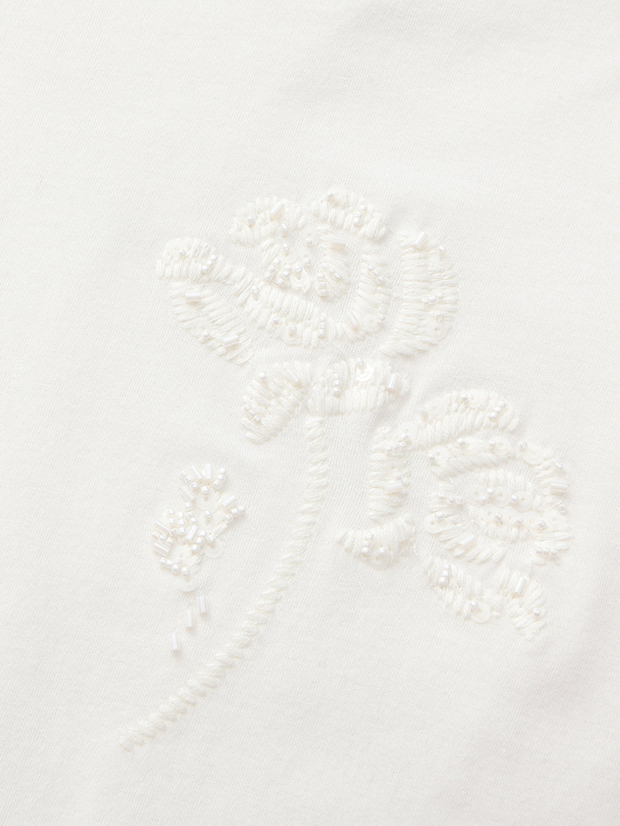 Floral Embroidered Top