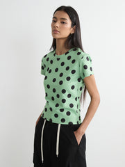 Short Sleeve Polka Dot T-shirt