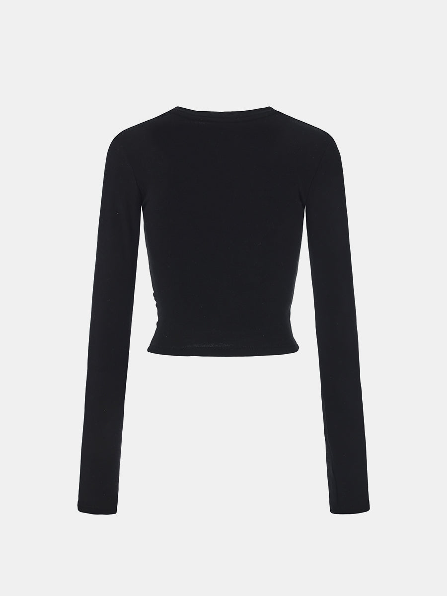 V-Neck Sports Casual Top