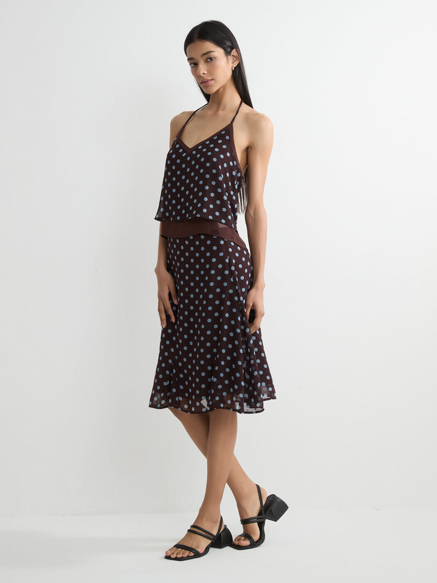 Polka Dot Camisole Top