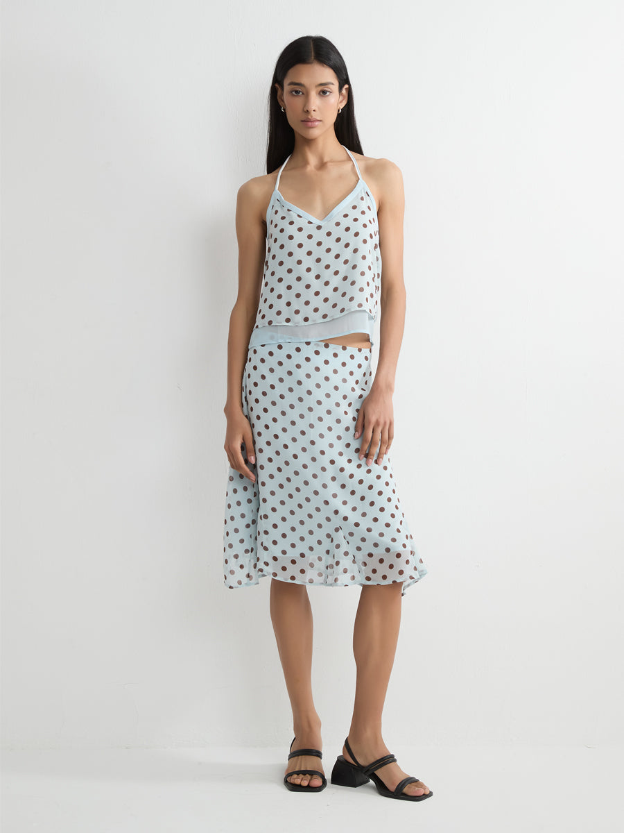 Polka Dot Camisole Top