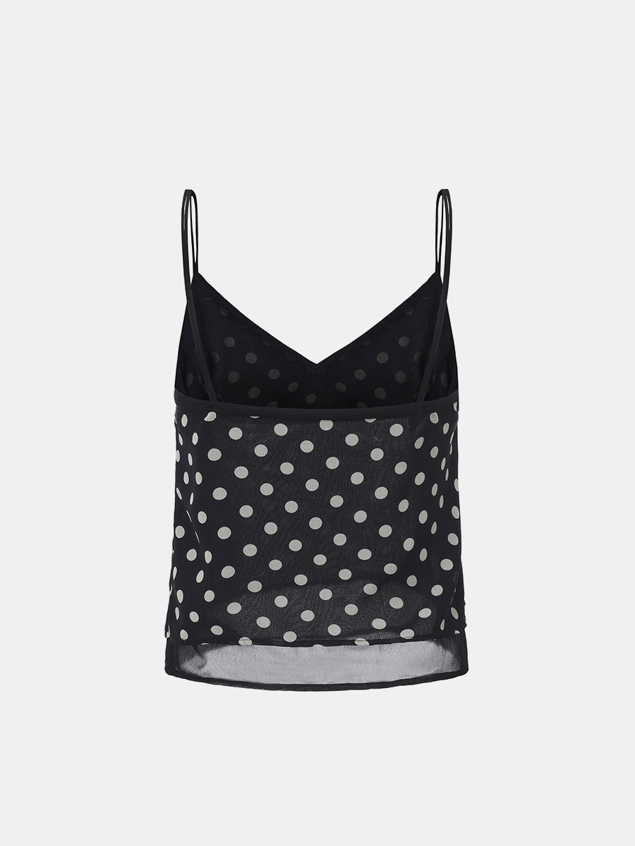 Polka Dot Camisole Top