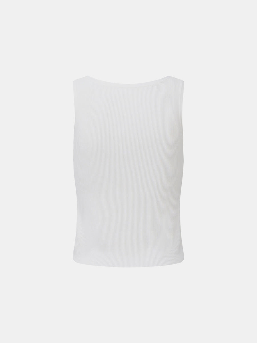 Soft Stretch Ribbed Tank Top