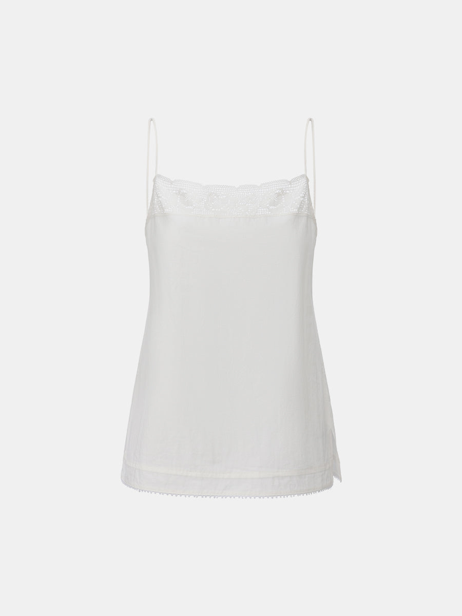 Crochet Trim Cami Top
