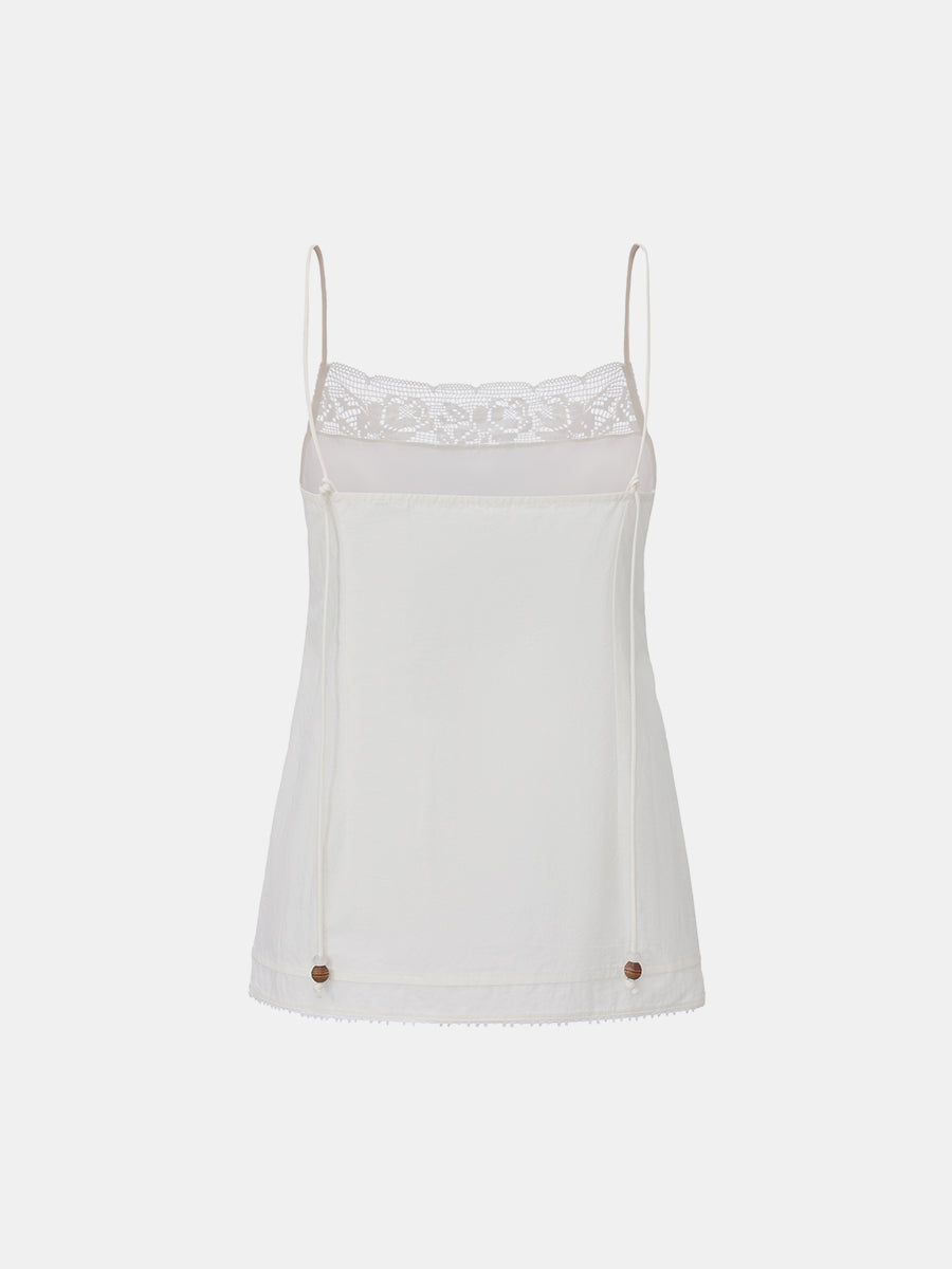 Crochet Trim Cami Top