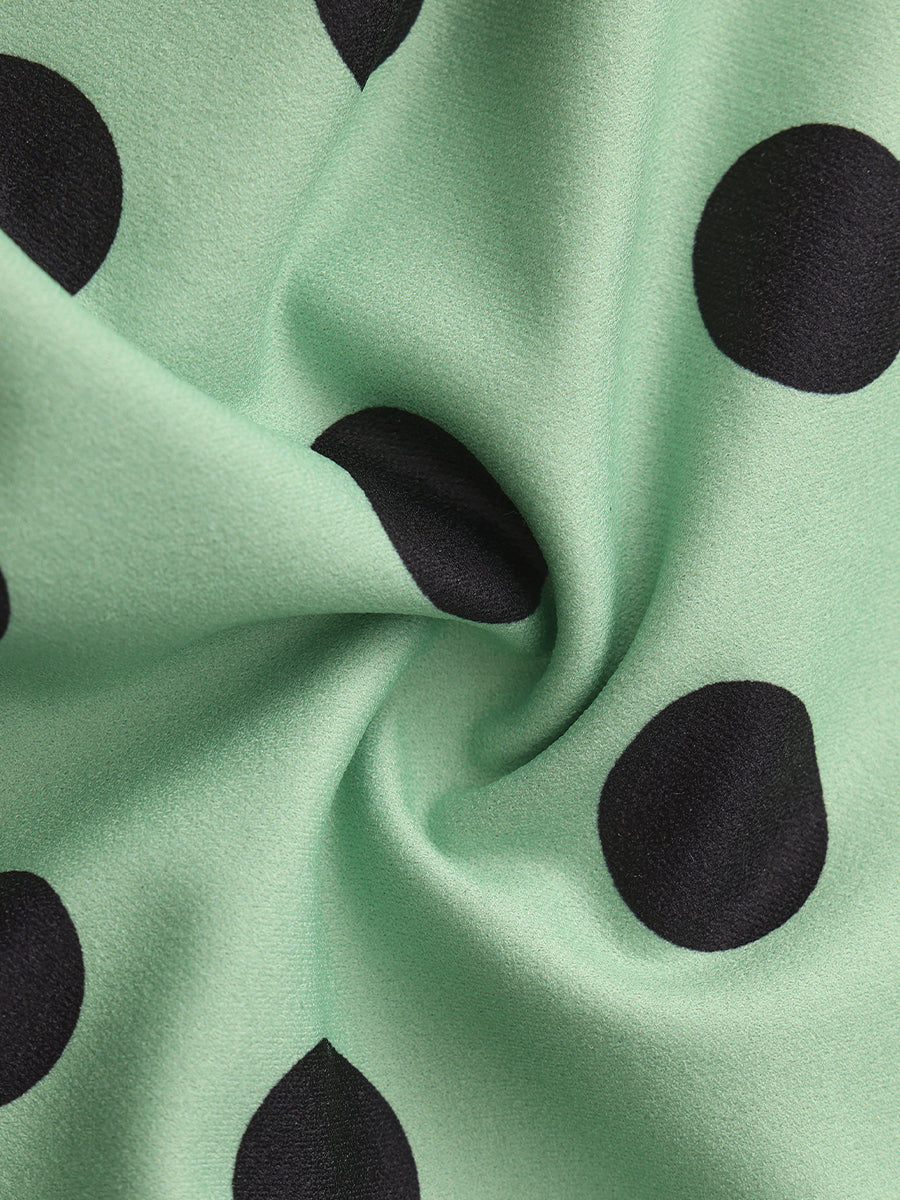 Polka Dot Bandeau Top