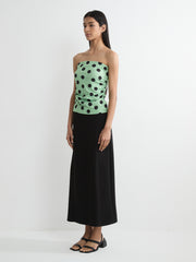 Polka Dot Bandeau Top