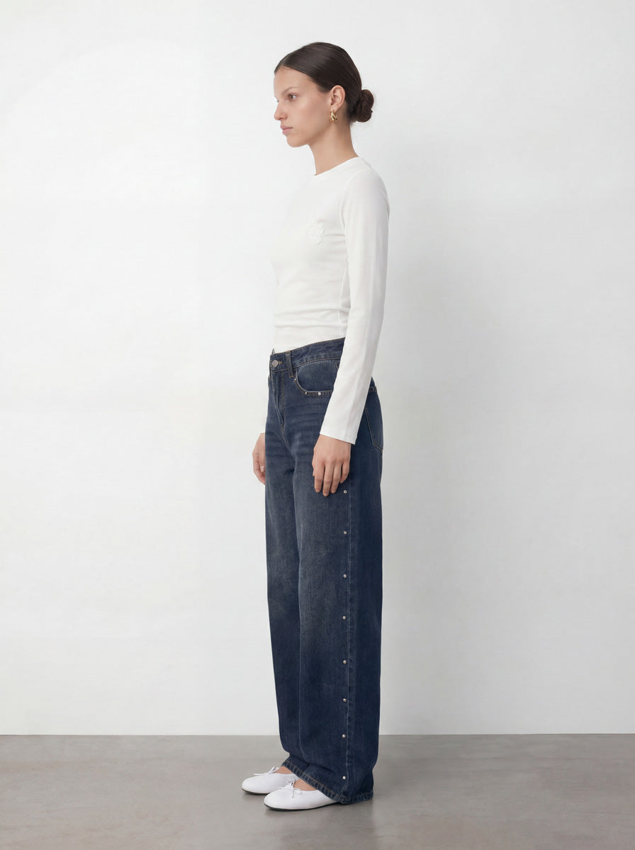 Floral Embroidered Top