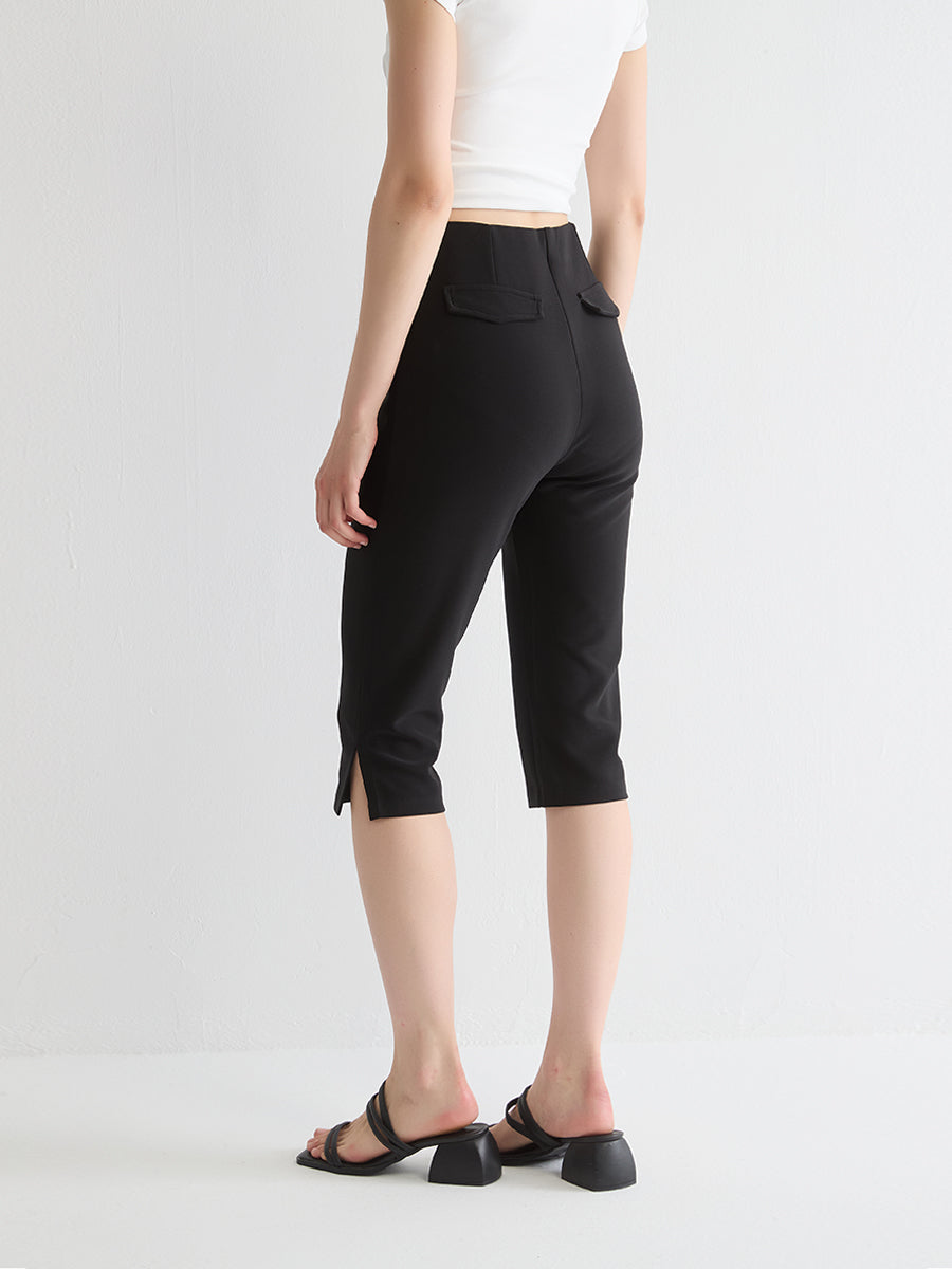 High-Rise Capri Pant