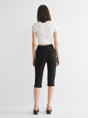 High-Rise Capri Pant