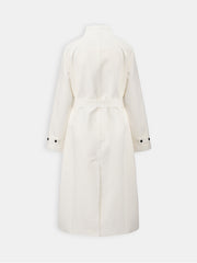 Belted Long Trench Coat