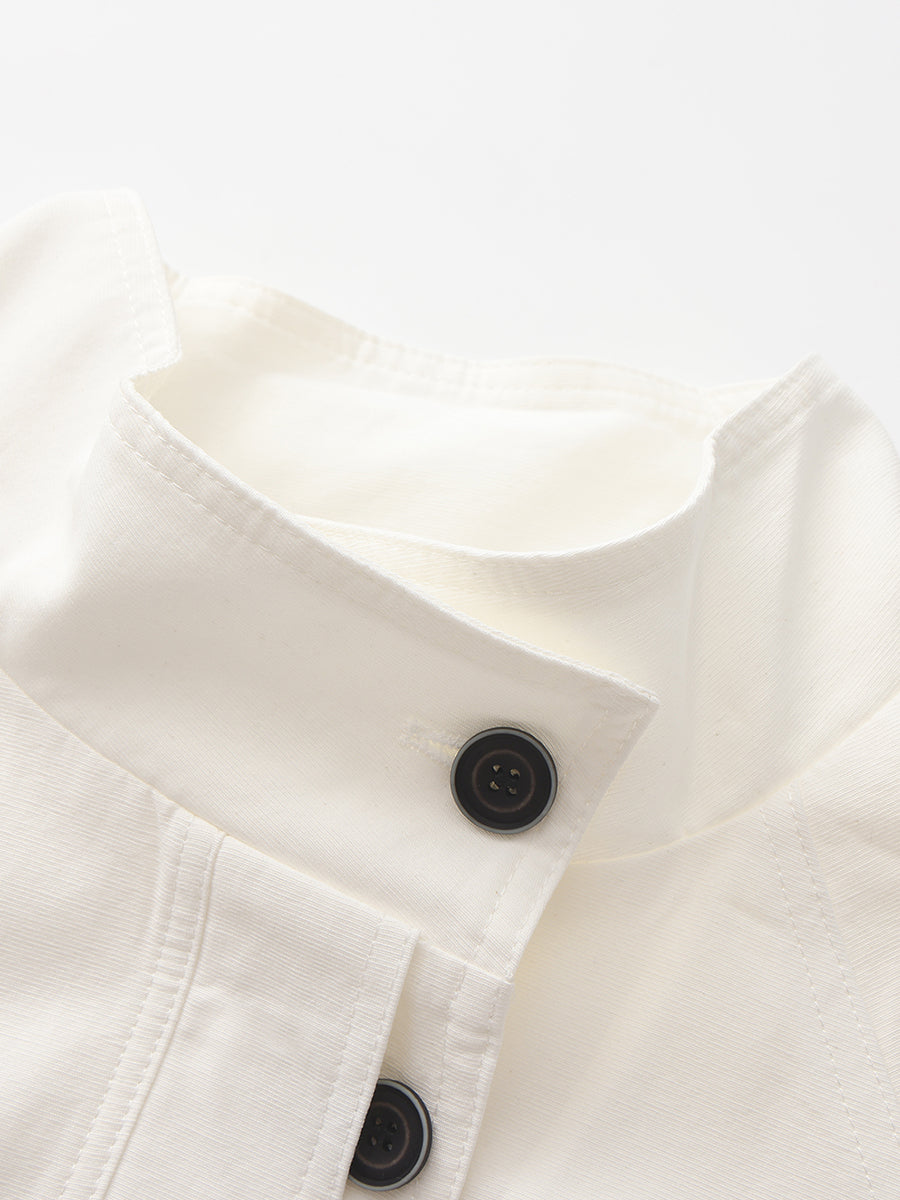 Belted Long Trench Coat